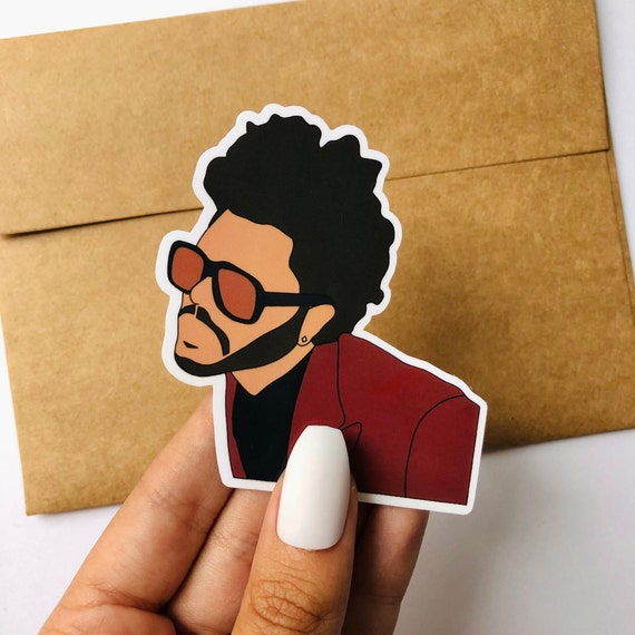 The Weeknd Glossy Waterproof Vinyl Sticker Laptop and Water - Etsy The Weeknd Glossy Waterproof Vinyl Sticker Laptop and Water - Etsy