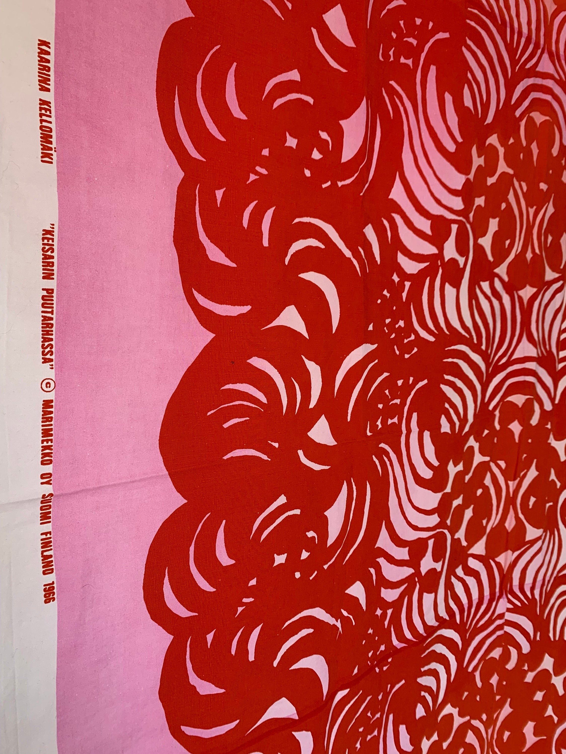 vanhaa jakaunista marimekko カティヴィンテージキルト