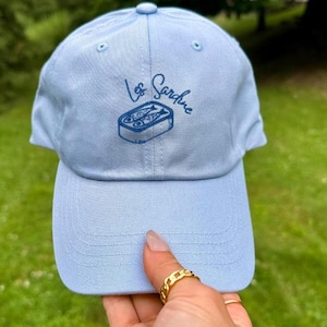 Embroidered Tinned Fish Hat, Canned Fish Hat, Sardine Hat, Les Sardine Hat, Fisherman Aesthetic, Gifts for Her, Dad Hat