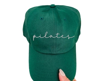 Embroidered Pilates Hat, Pilates Hat, Pilates Instructor Gift, Pilates Gifts, Gifts for Her