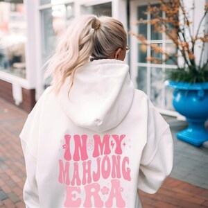 Mahjong Hoodie, Mahjong Sweatshirt, Mahjong Gifts, Cute Mahjong Shirt, Gifts for Her, Cute Hoodie