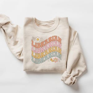 Bibliothekar Sweatshirt, Bibliothekar Geschenke, Bibliothekar Pullover, Geschenke für Bibliothekar, süßes Bibliothekar Shirt, Geschenke für Sie