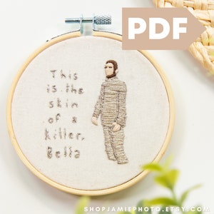 Edward Cullen Embroidery Design: Twilight Quote Pattern (PDF Download)
