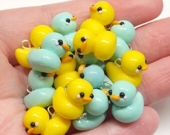 Bath Time Baddie Collab With Tias Terrific Threads Clay Charm- Polymer Clay Charm- Stitch Marker