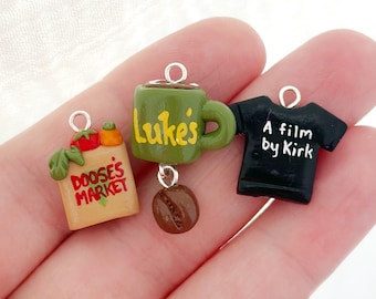 GG TV Show Collab With LeahLovesToKnit Clay Charm- Polymer Clay Charm- Stitch Marker