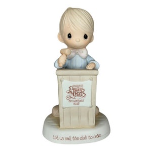 Vintage 1983 Precious Moments 1983 Collector&#39;s Club Membership Figurine - E-0303 - In Original Box