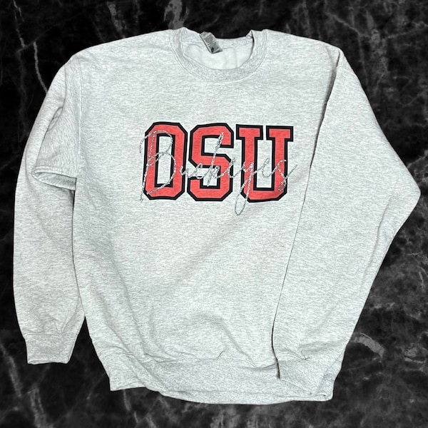Ohio Sweatshirt, ADULT Size Unisex Heavy Blend Crewneck Sweatshirt, College, Football, University, Basketball, Baseball, State, Team