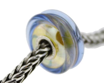 Authentic Trollbeads Glass 61405 Cool Dusk