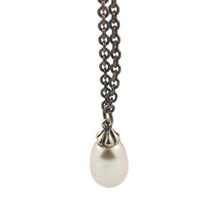 Authentic Trollbeads 54110 Necklace Silver Fantasy/Freshwater Pearl 43.3 inch:0