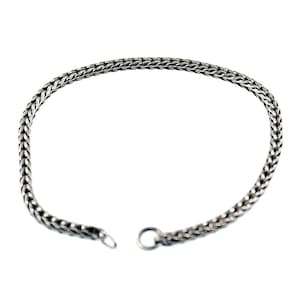 Trollbeads Original Foxtail 15218 Bracelet Silver 7.1 (6.1 actual) inch