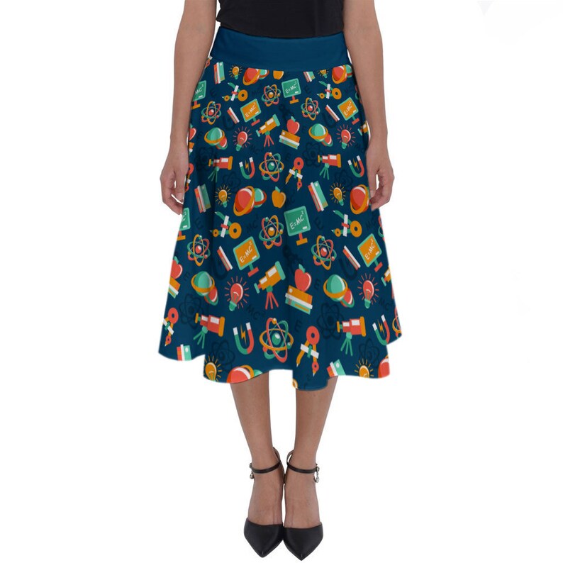 We/'ve Got Chemistry FREE SHIPPING midi skirt teacher gift nerdy skirt chemistry skirt Science skirt themed skirt