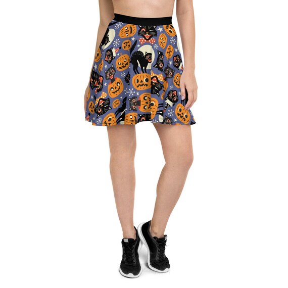 Halloween top themed skirt