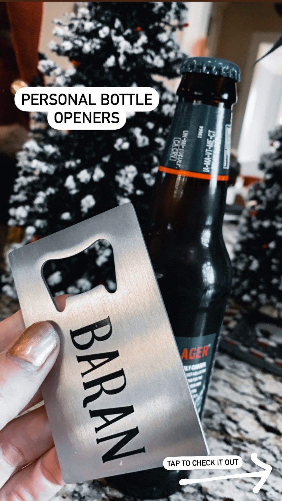Custom Bottle Opener For Wallet Etsy