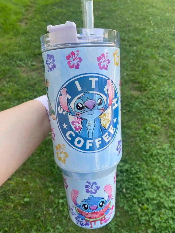 Lilo and Stitch Stanley Cup 20oz Skinny Tumbler 