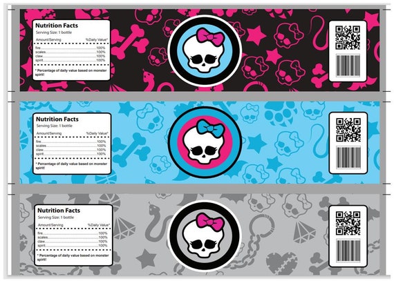 Monster High Skull Printable
