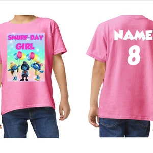 Smurf Day Girl * Smurf * Smurf Day Party * Smurf Party * Smurf Tshirt * Smurf Birthday * Smurf Birthday Tshirt * Smurf Birthday Party