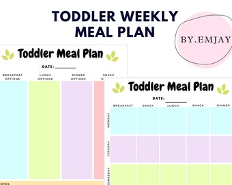 Meal Planning - Etsy