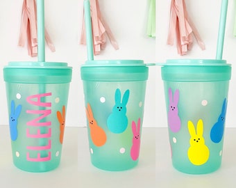 Holographic personalized kids Easter cups