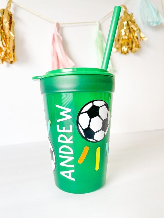 Personalized Kids Cup With Custom Name 13 Ounces Straw Cup