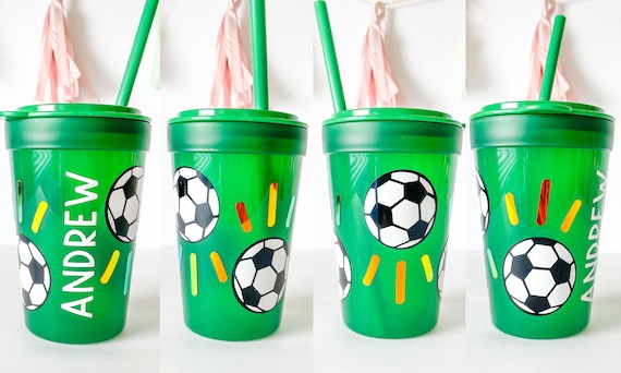 Personalized Kids Cup With Custom Name 13 Ounces Straw Cup