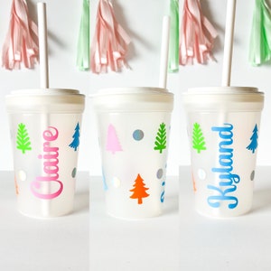 Personalized Kids Cup With Custom Name 13 Ounces Straw Cup