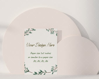 Paper Mockups Bundle Business Card Mock Up Flyer Mock Up Etsy
