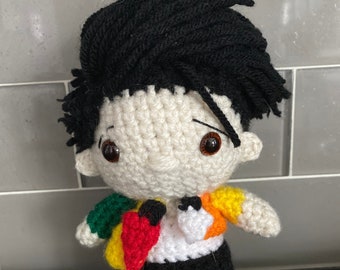 Brendon Urie Inspired Doll | Panic at the Disco Crochet | Handmade Amigurumi Fan Gift