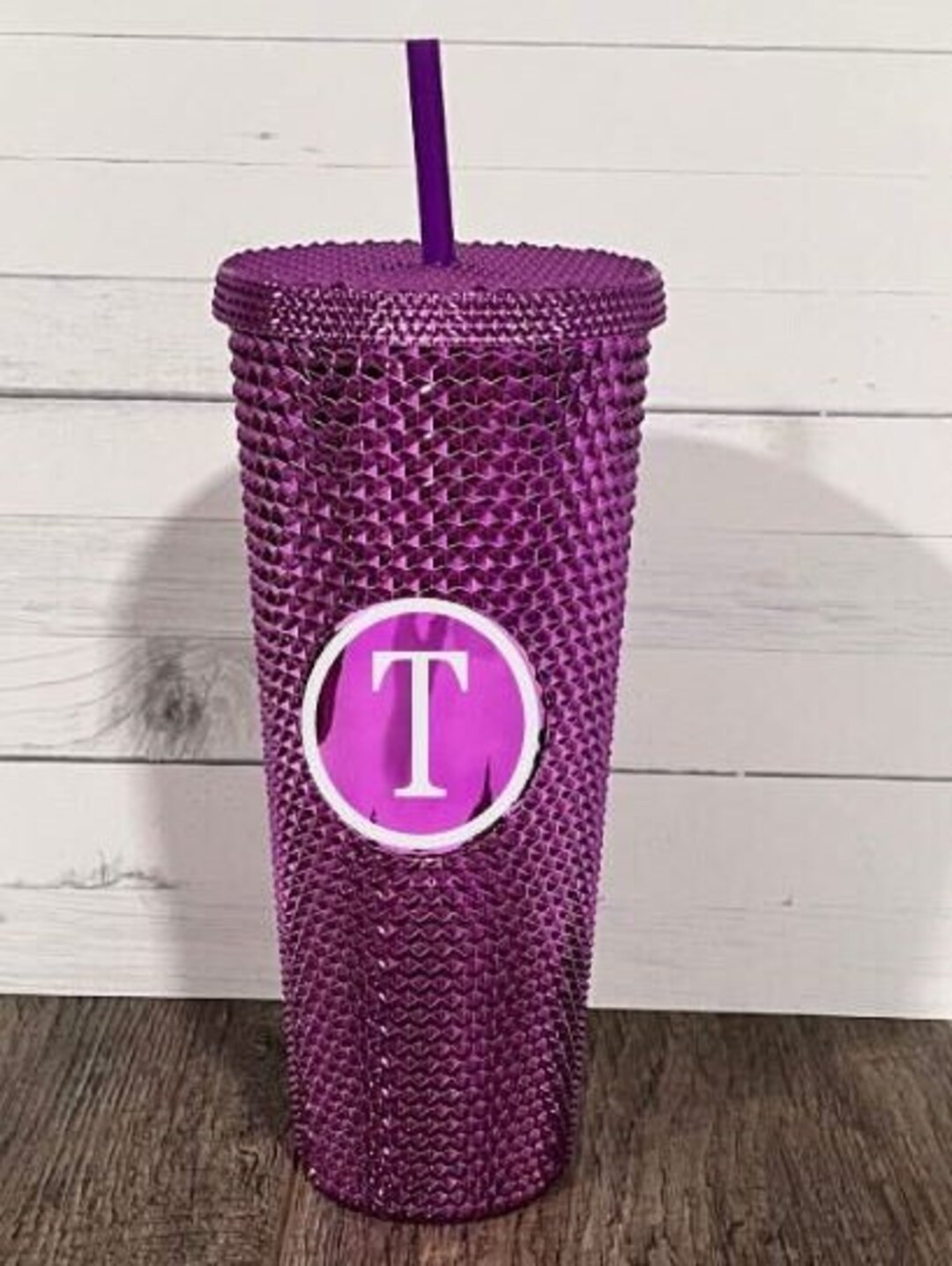 Starbucks Studded Tumbler Personalized Studded Tumbler Etsy