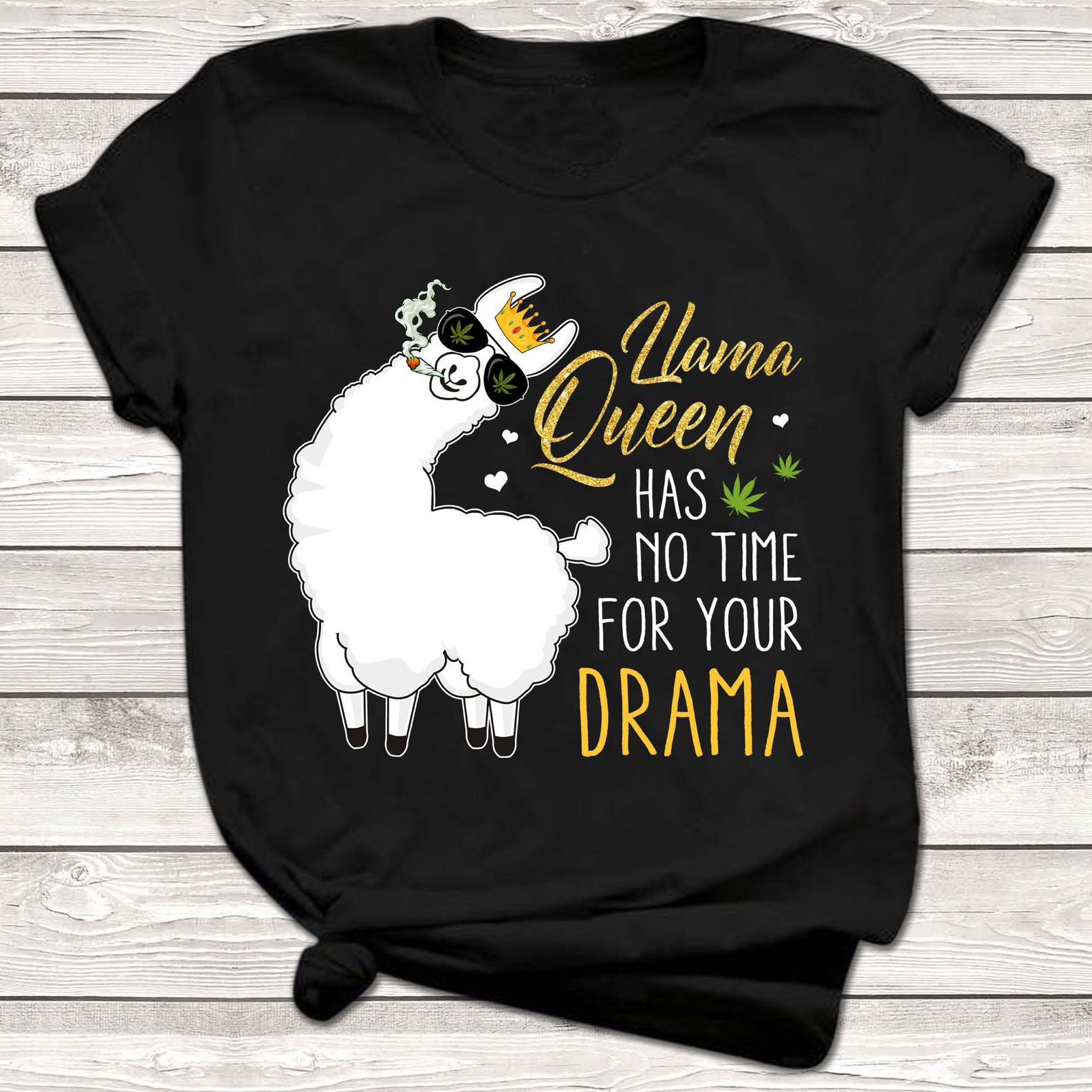 llama queen shirt