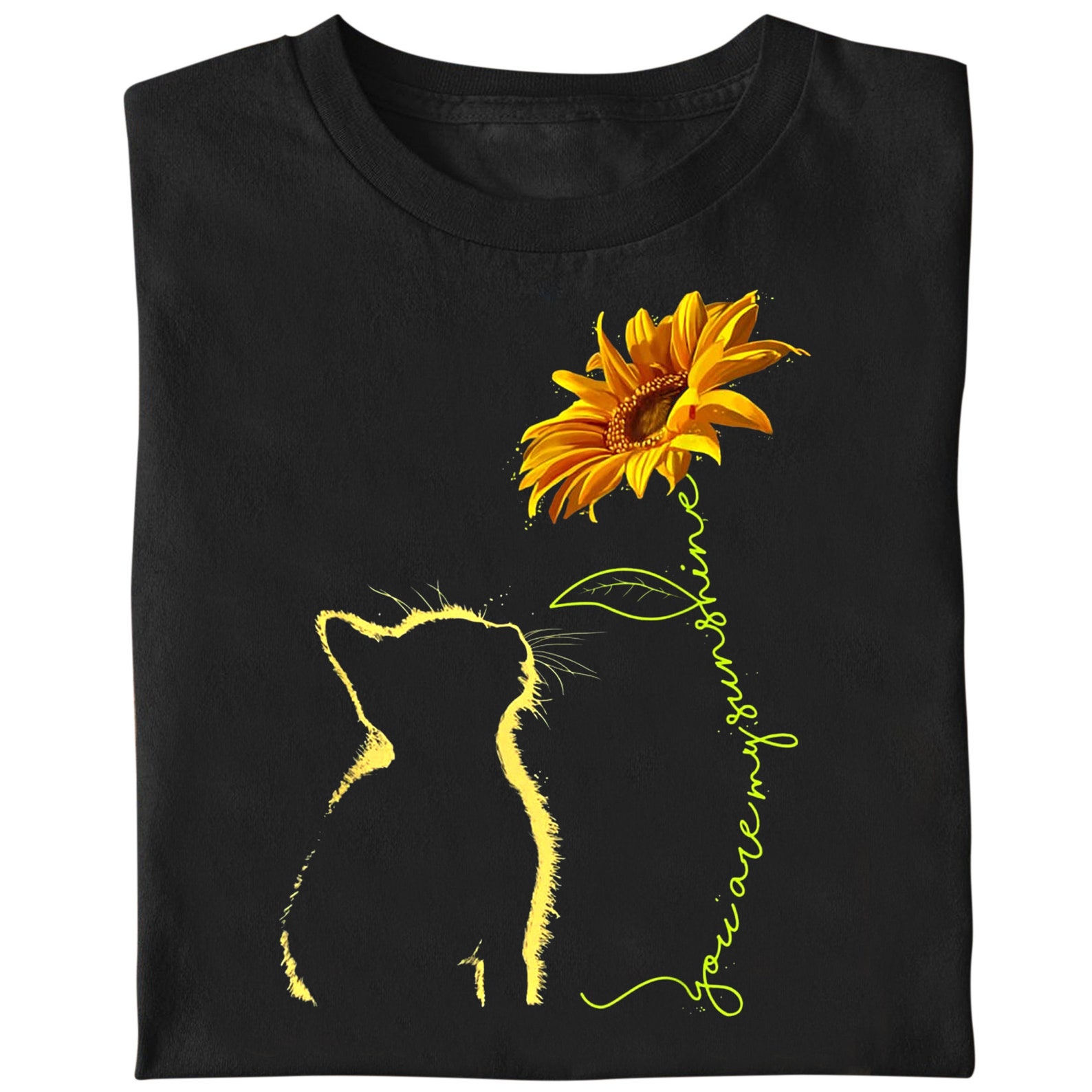 Cat You Are My Sunshine TShirt Cats Tee Shirt Gifts Awesome Etsy