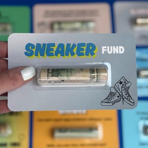 Sneaker Lustiges Geschenk für Teenager Jungen Bruh Geldkarte Geschenk für Teenager für Jungen Bargeldhalter Geschenk zum 13.Geburtstag für Jungen 14.Geburtstag
