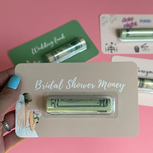 Tarjeta de regalo para despedida de soltera / Fondo de regalo para luna de miel / Ideas para regalos de boda / Regalo romántico para novios