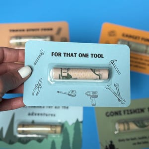Cadeau fête des pères carte de paiement cadeau pour amoureux d'outils