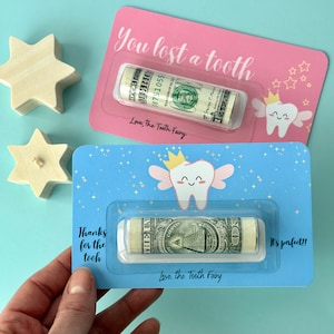 carte de fée des dents | Porte-cartes de paiement | | Cadeau dent perdue pour enfants | Carte de paiement |