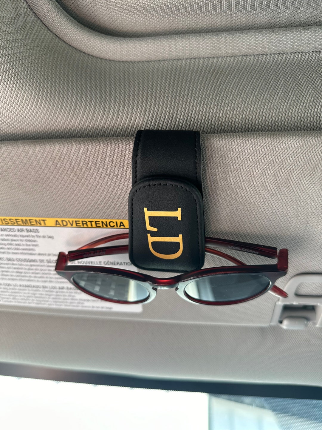 Amazon.com: Sunglasses Holder for Car Sun Visor, Magnetic