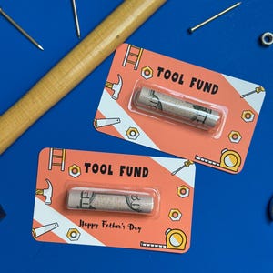 Carte cadeau fête des pères pour amoureux d'outils Carte cadeau pour papa, cadeau pour grands-pères