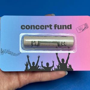 Cadeau pour les amateurs de concerts pour adolescentes-carte cadeau |  Cadeaux pour adolescents, cadeau porte-monnaie pour 13 ans, garçon
