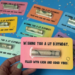 Grappig cadeau voor tiener Geldkaartcadeau tienercadeaus Geldhouder Slimme ideeën voor verjaardagen voor meisjes en jongens