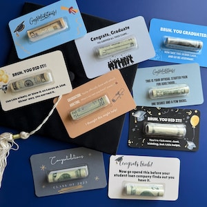 Presente engraçado de formatura Bruh para formandos da 6ª série, presente de dinheiro para formandos do ensino médio, dinheiro para formatura no final da escola