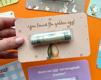 Easter Teens gift | Easter golden eggs| Easter Money Gift| | Easter Basket stuffe | Easter bunny money gift