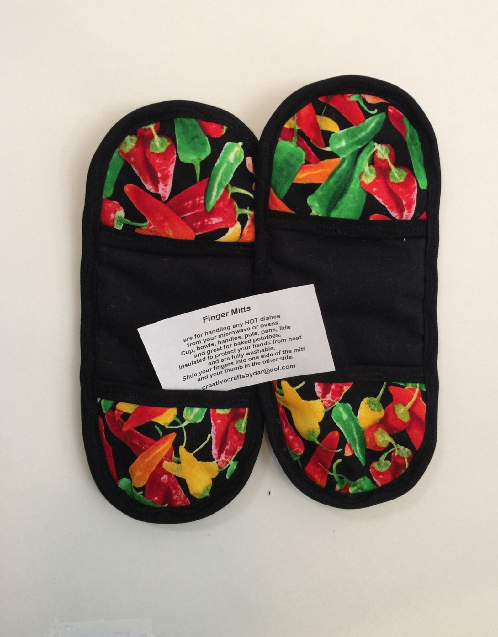 Hot Mitts Finger Mitts Horno Mitts Etsy