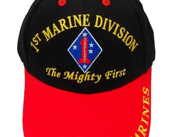 USMC 1st Marine Division Cap the Mighty 