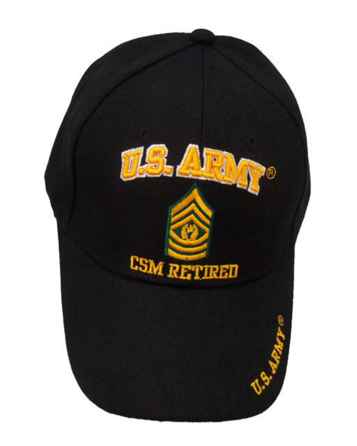 US Army Retired Rank Cap USA Hat Etsy