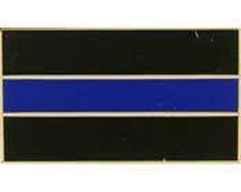 Pin Police Blue Line Honor Symbol (1-1/8")