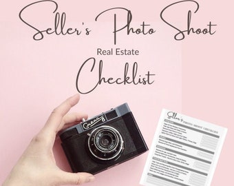 Real Estate Seller's Photo Shoot Checklist