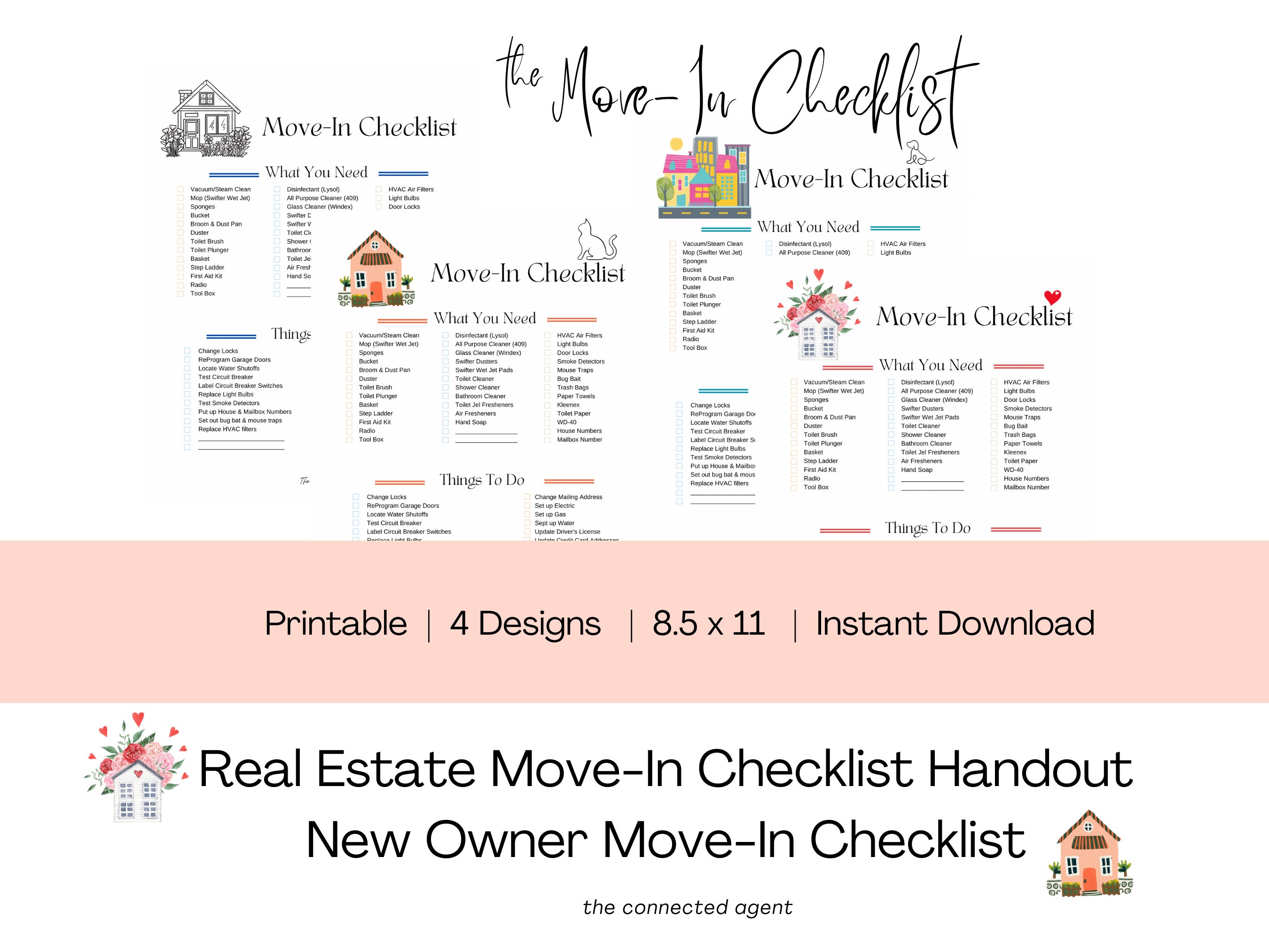 Printable Move-in Checklist - Etsy