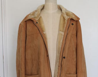 Men's Sherpa Jacket / Size 3XL / Winter /