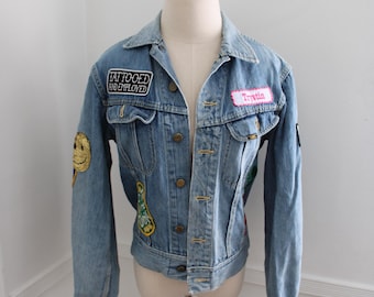 Vintage 70s Lee Storm Rider Blanket Lined Denim Jacket - Etsy