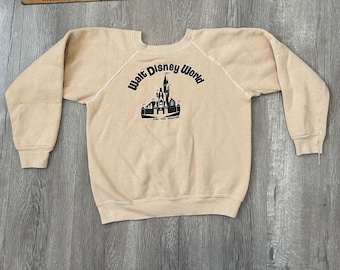 Vintage 1960s Disneyland Crew Neck Sweatshirt Kids Size