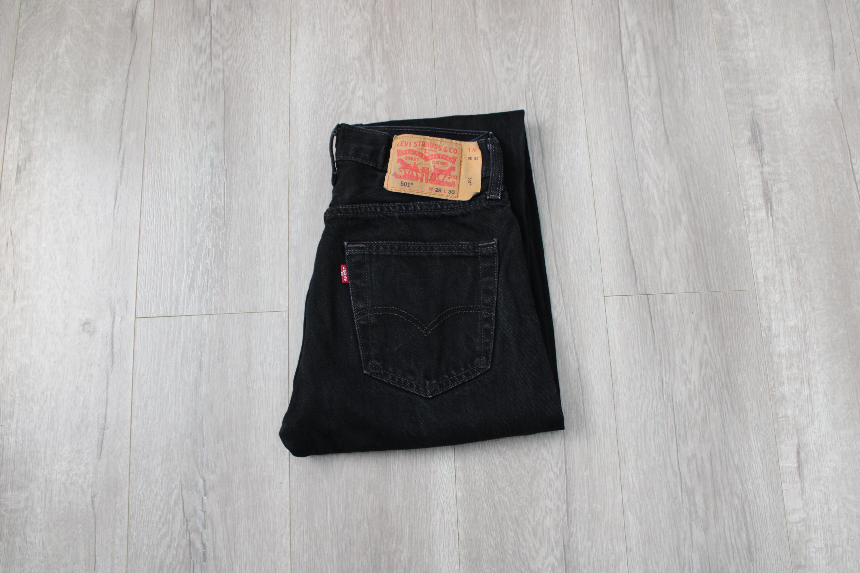 パンツ VINTAGE LEVIS BLACK 501 Levi's 501 Black Jeans for Men for sale - eBay
